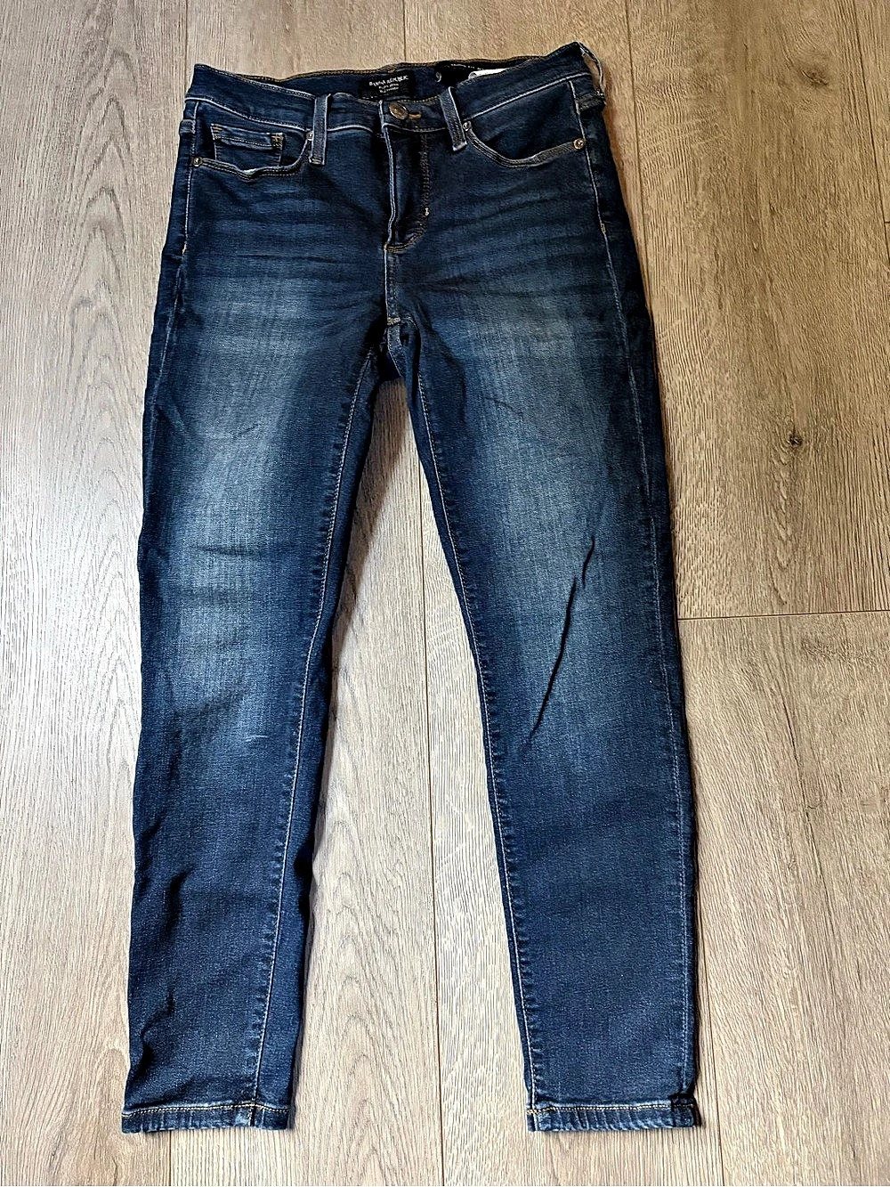 Banana Republic Skinny Fit Denim Skinny Jeans Blue Waist 26S
